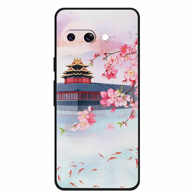 For Google Pixel 10a Case 3D Relief Flower Emboss Soft Silicone Funda Google Pixel 10a 5G 3D Cartoon Shell Pixel10a 3D Relief