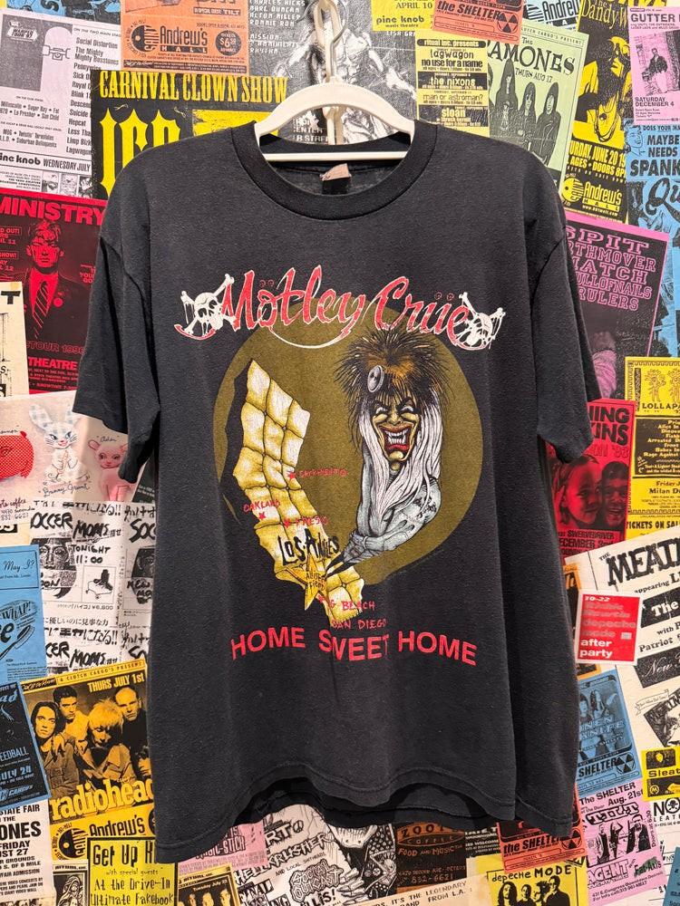 

1990 Motley Crue Dr Feelgood Black Short Sleeve Unisex Shirt Reprint WA2575 Unisex T-Shirt S