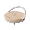 Nordic Wood Grain Multifunction Bluetooth Speaker & LED Lamp