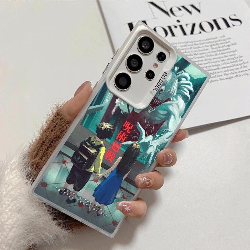 Anime Yuta Okkotsu JUJUSU Soft Phone Case for Samsung Galaxy S24 S25 FE S26 Edge S23 Ultra S22 Plus S21 + Shockproof Cover Back