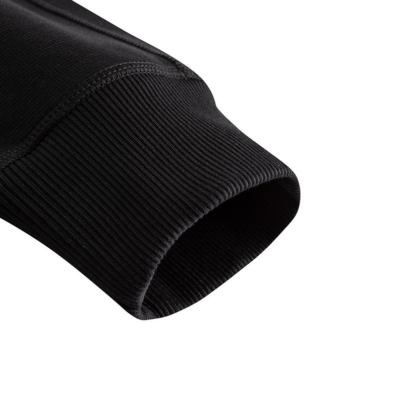 Anta Comfortable Universal Solid Color Hooded Breathable Printed Versatile Loose Sweatshirt Men sweatshirt 172531703-3