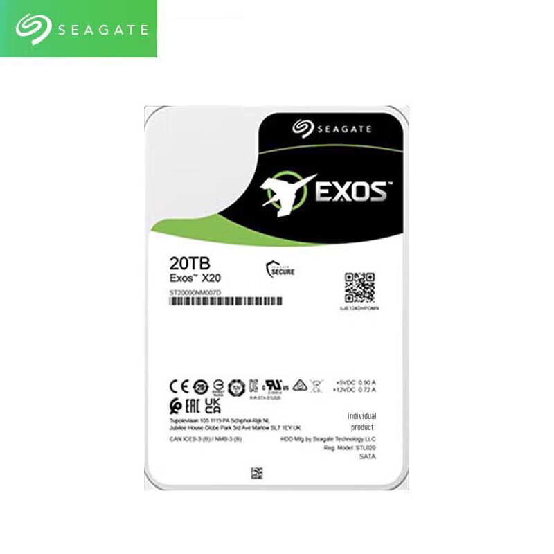 Seagate Exos Enterprise SATA Hard Drive