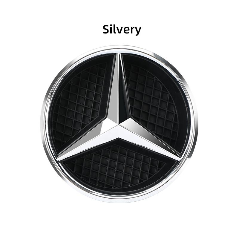 For Mercedes Benz W205 A B C W212 W20E CLA CLS Car Grill Emblem Star Badge Car Front Grill Logo Car Ornaments JY1