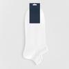 Men's Spring and Summer Cotton Net Eye Shallow Solid Color Short Tube Socks