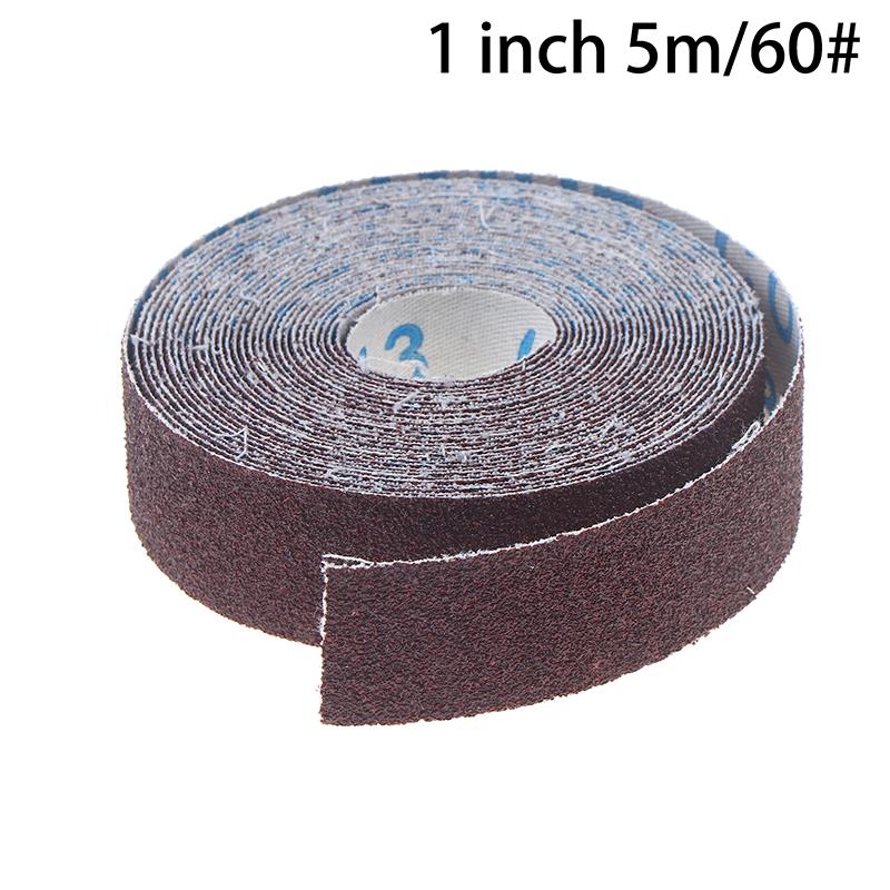 1Inch Emery Cloth Rolls, Continuous Sandpaper Suitable For Wood Sanding, Metal Polishing, Car Detailing