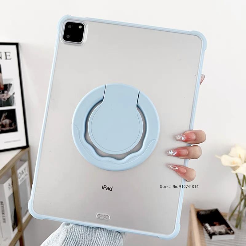 360 Rotating Stand Case for IPad Air 13 11 2024 Pro 12.9 Handheld Cover IPad 10.2 7th 8th 9th 10th 10.9 Air 3 4 5 Mini 6 7 Funda