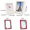 Modern DIY Photo Frames Color Block Display Platform Wall Photo Holder  Family Activity Gift