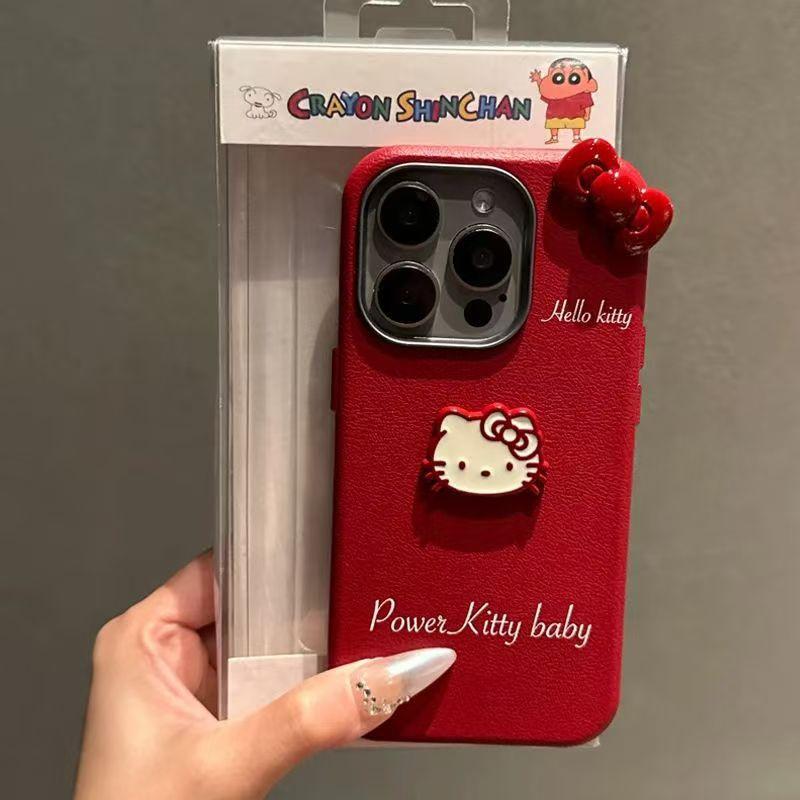 Simple Hello Kitty Apple 16 Pro Max/15 Pro Shockproof 12 Pro Trendy 13 Pro Phone Case 14 Pro New