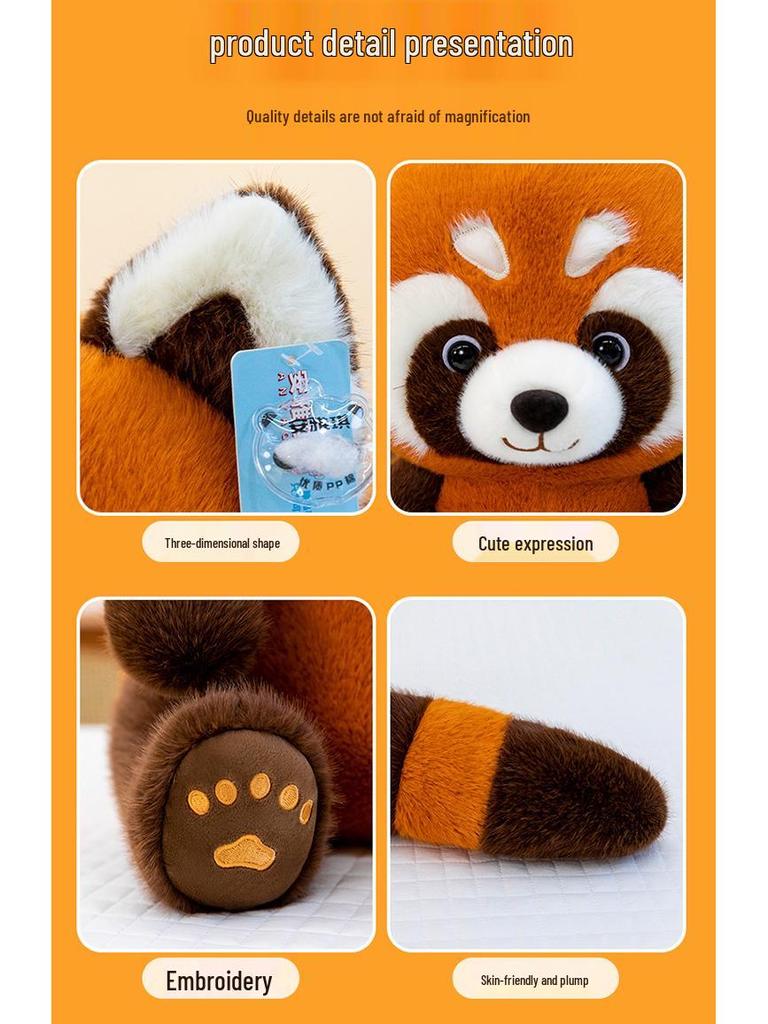 Adorable Raccoon & Panda Plush Toys - Perfect Holiday Gifts for Kids