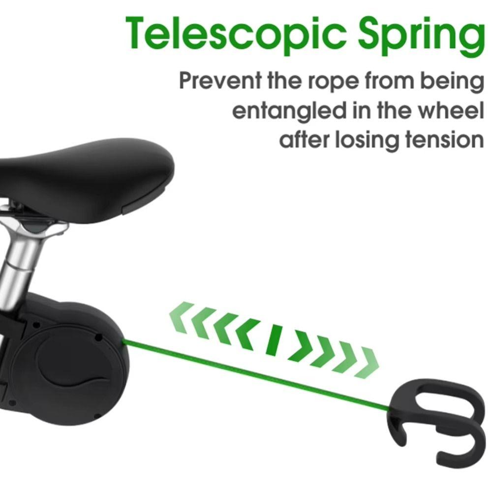 Elastic Strap Bicycle Traction Rope with Hook MTB Trailer Rope Cycling Tow Rope  Mountain Bike