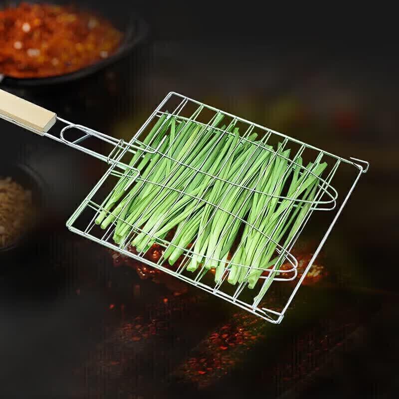 

Suncojia Outdoor Double Fish Grill Net Set