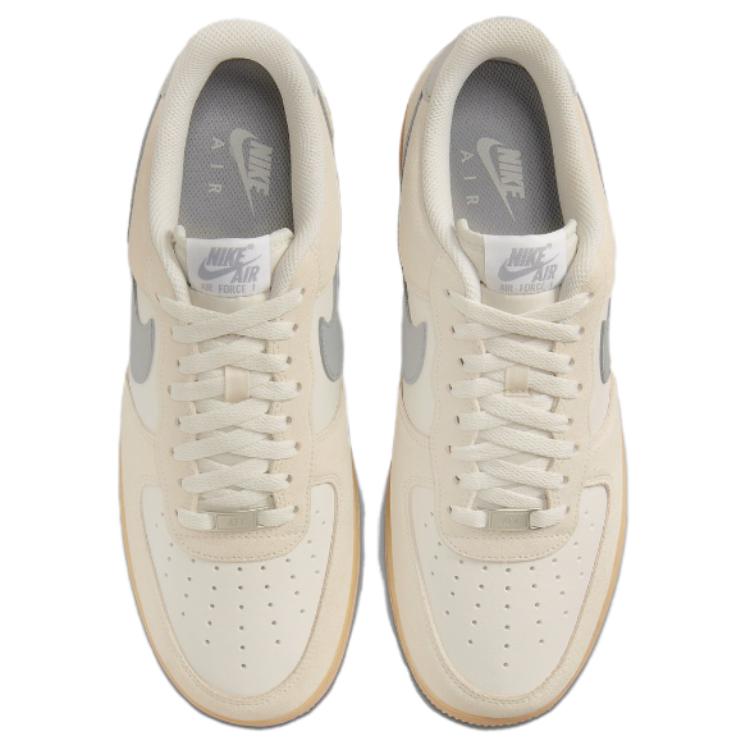 Nike Air Force 1 07 LV8 Gum Pack - Phantom Light Smoke Pánske tenisky Krémová Guma-Žltá Summit-Biela FQ8714-002