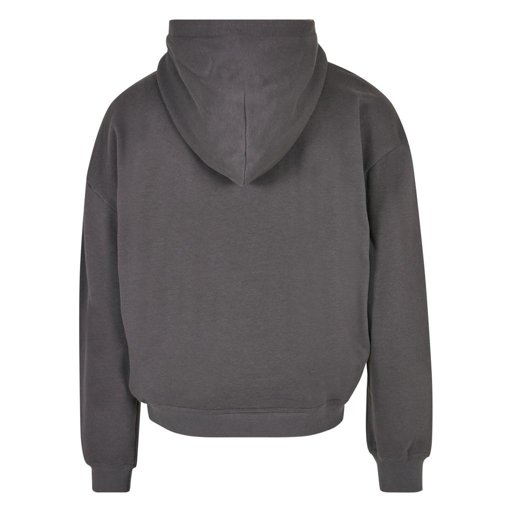 Urban Classics Mens Quarter Zip Boxy Hoodie