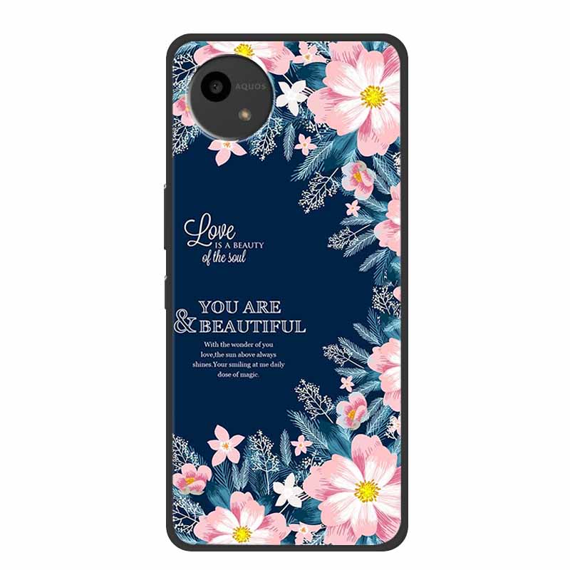 For SHARP AQUOS WISH4 Case Luxury TPU Soft Silicone Phone Cases Back Cover for Sharp Aquos Wish 4 Shockproof Love SH-52E Coque