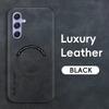 Luxury Leather Magnetic Case For Samsung Galaxy A55 5G A35 A54 A34 A14 A24 A53 A33 A13 A52S A32 A12 A51 Sheepskin Silicone Cover