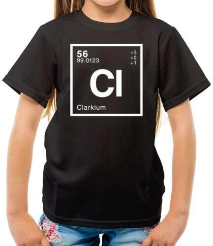 Clark - Periodical Elet - T-Shirt - First Name - Last Name - Science - Gift 120