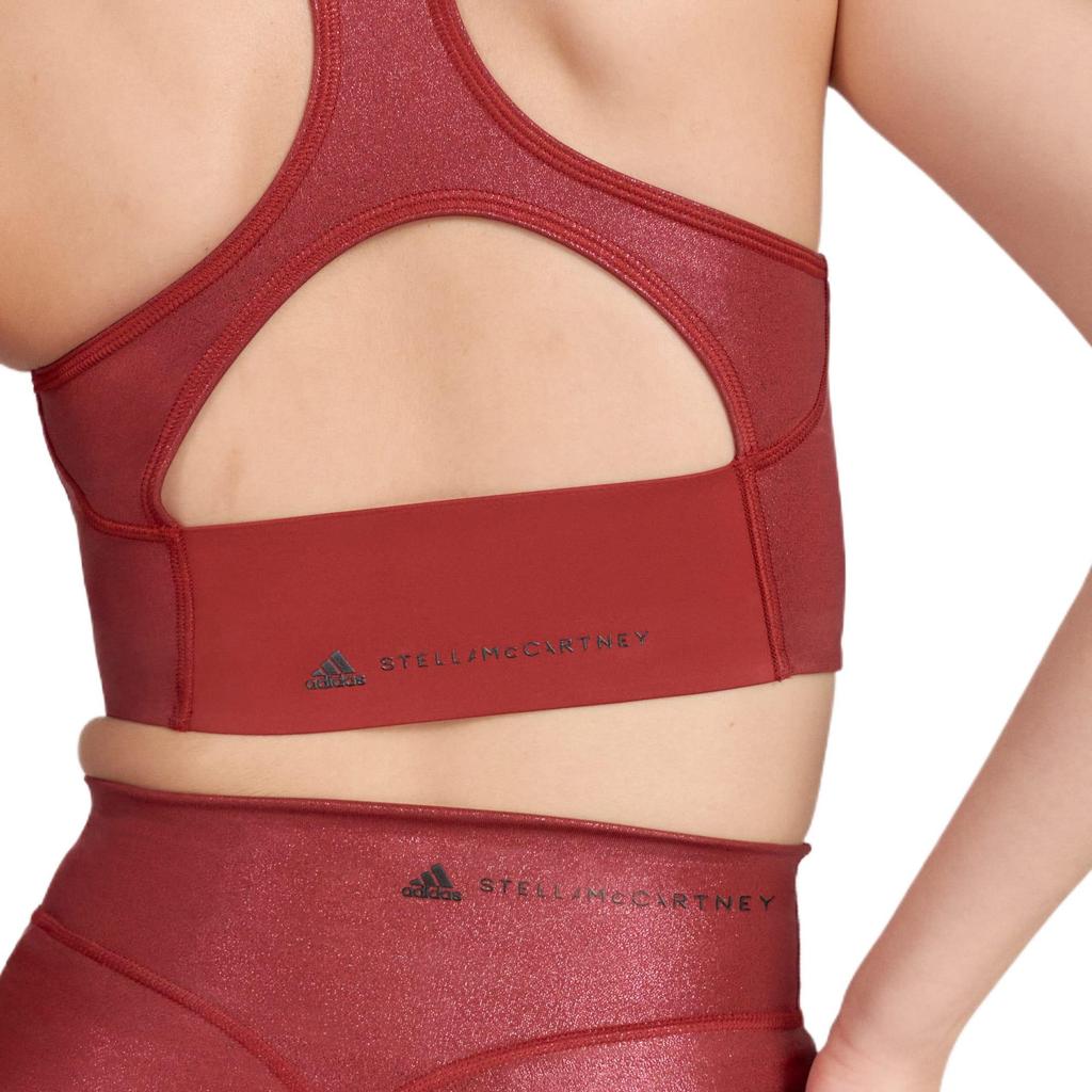(WMNS) Adidas by Stella McCartney Shiny Training Crop Top Asia Sizing 'Copper' Women's HI1940