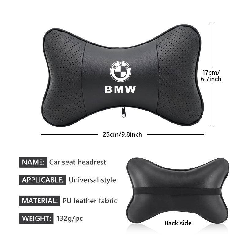 Car Seat Headrest Rest Pillow Cushion Auto Interior Accessories For BMW M3 M5 X3 E93 F10 F20 F30 F40 F15 F25 F26 F31 F49 F86 wzdr27