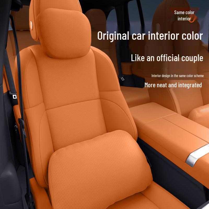Yipai 008 Headrest & Lumbar Support Pillow Set for Car Interior