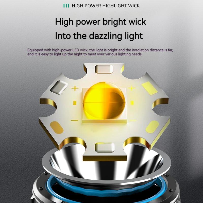 Explosion-proof Flashlight Hand Lamp High Brightness High Power Anti-static Industrial Flashlight For Industrial Chemical