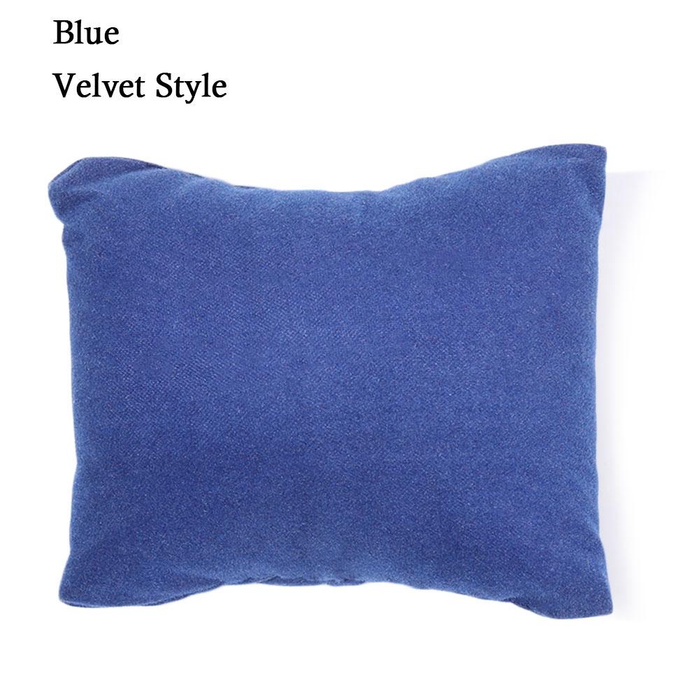 Βελούδινα/PU Ανθεκτικά Μαξιλάρια Επίδειξης Ρολογιών Πάγκου Οργανωτής Δώρων Μαξιλάρι Κοσμημάτων Θήκη Ρολογιών Χειρός