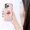 For iPhone 15 Pro Case Compatble with MagSafe Kickstand TPU+PC Phone Cover Built-In Mirror