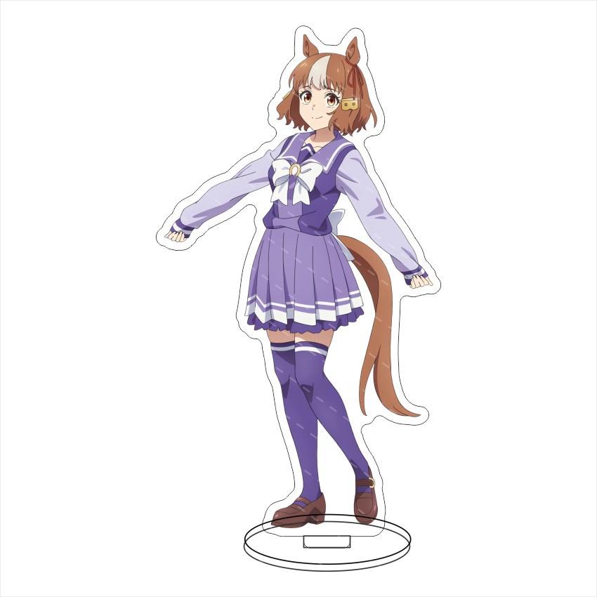 Uma Musume: Cinderella Gray 15CM Acrylic Standee - Perfect Desk Decor & Collection Display for Anime Fans, Ideal Gift