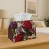 1pc Tissue Box Holder Vintage Floral Pattern with Bird - Multifunctional Napkin Dispenser for Home Party  Decor - Decorative Tissue Paper Organizer Li