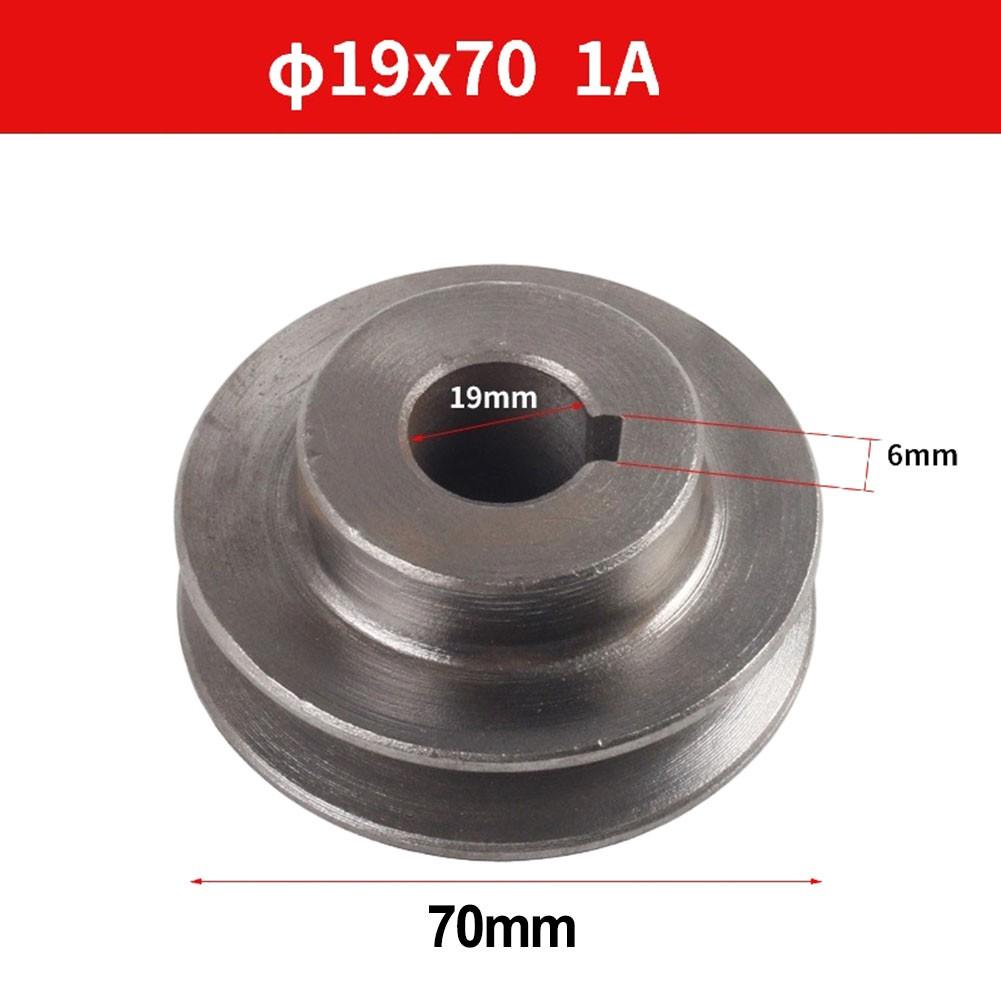8 Specifications Available Cast Iron Pulley Single Slot Pulley V-Belt Pulley