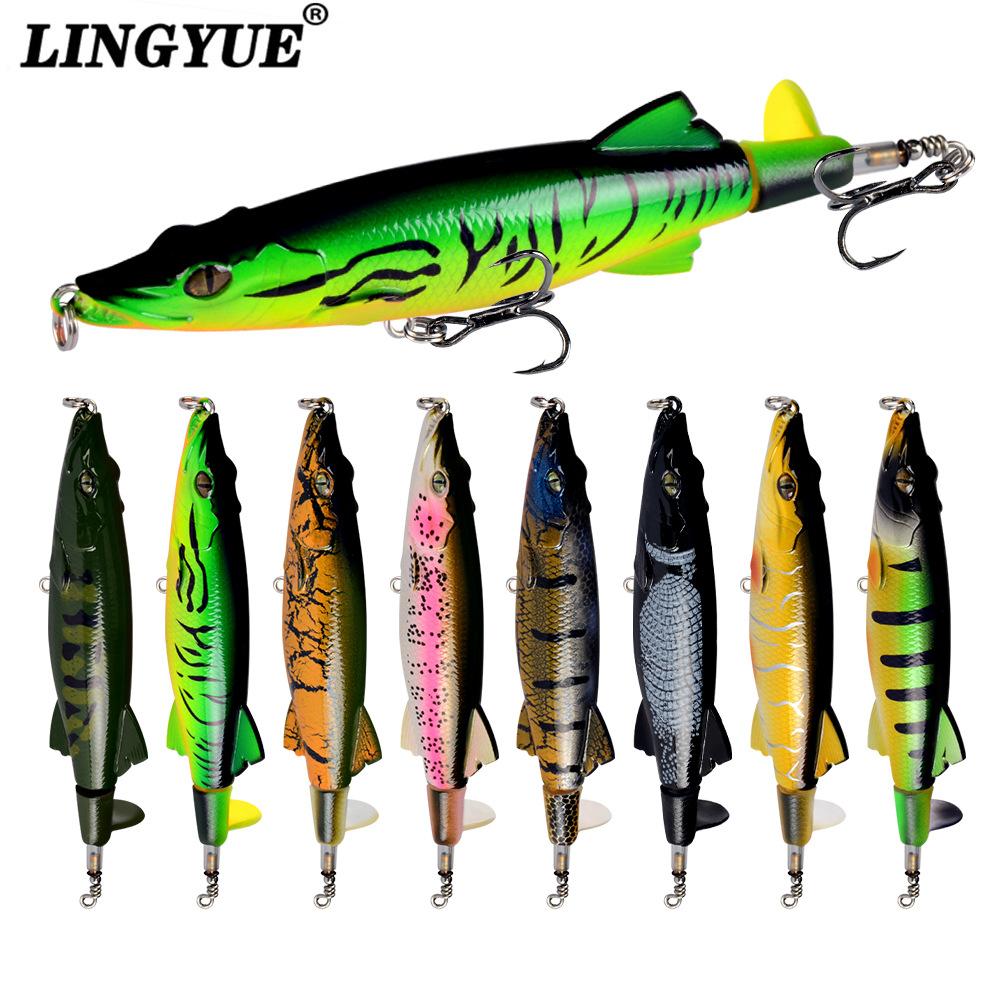 New Best-selling Propeller Tractor Popper Floating Pencil Lure Topwater Live Bait ABS 13 Cm / 16 G