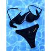 Sexy Asymmetric Cut Out Underwired Bikini Female Swimsuit Women Swimwear Two-pieces Bikini set Bather Bathing Suit Swim