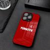 Turkey Passport Phone Case Glass For iPhone 12 15 14 13 11 Pro XS Max Plus Mini X XR 8 7 6s SE2020 Tempered Coque