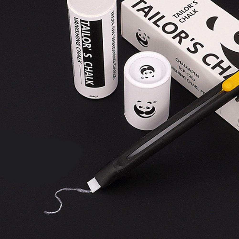 White Scratch Chalk Sewing Invisible Painting Powder Pen Scratch Powder Chalk Free Plastic Replacement Refill Industrial Sewing