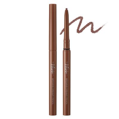 Visee Rich Browns Creamy Eyeliner Pencil, Fragrance-Free [All 6 Colors] 0.1g (1 Pack)