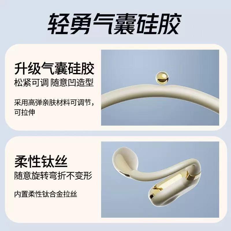 Hot-selling Q11 ear-hanging bone conduction earphones OWS electroplating appearance high definition digital display long battery life open