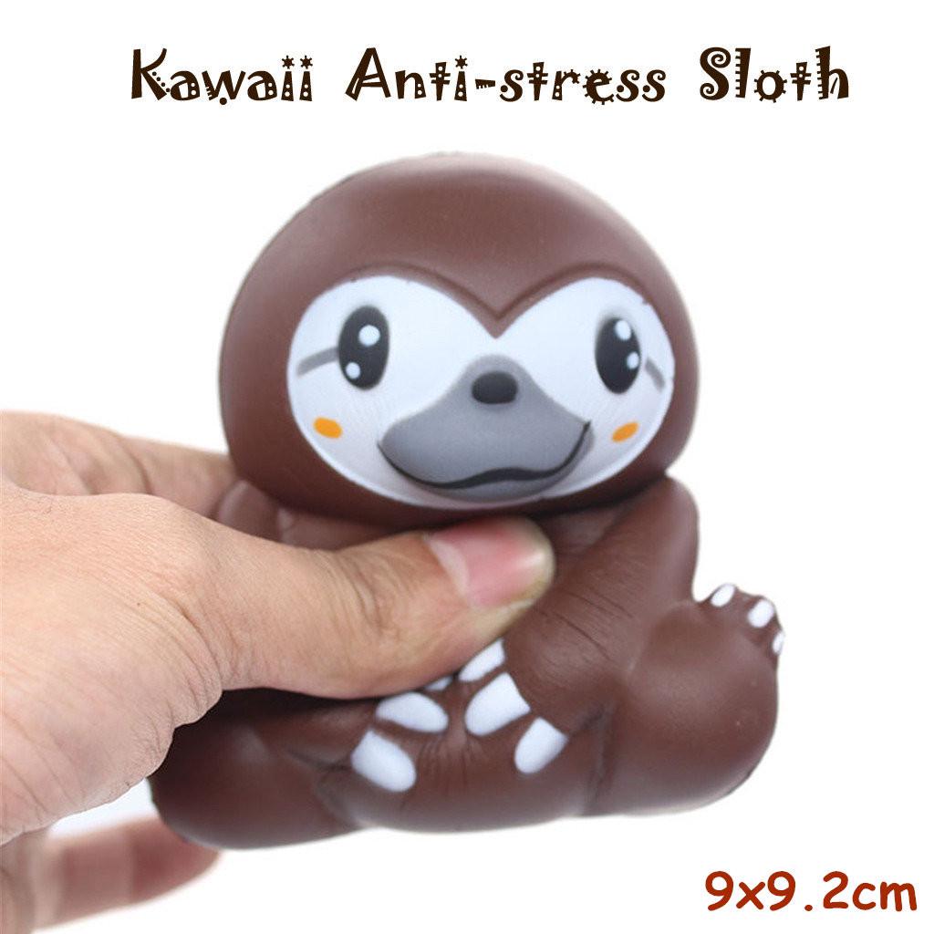 sloth stress toy