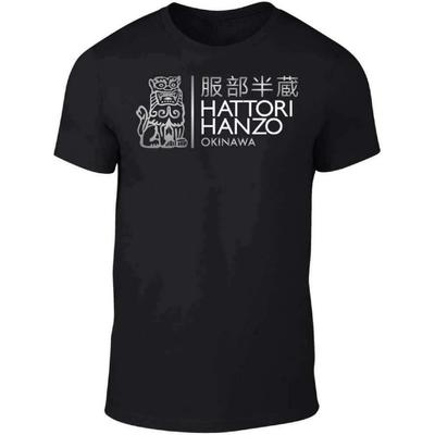 Hattori Hanzo T-Shirt - Inspired by Kill Bill Film Funny T Shirt Samurai Sword