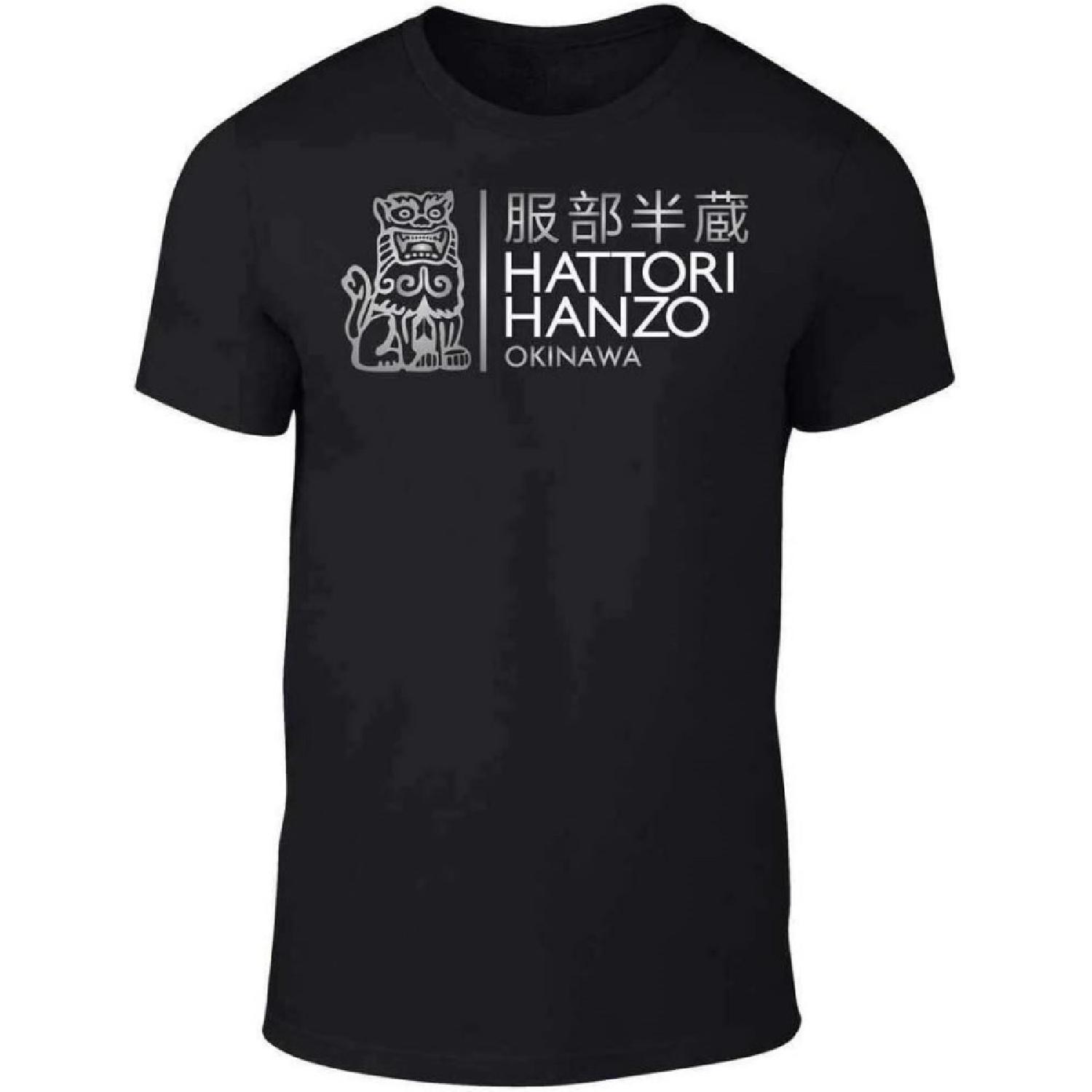 Hattori Hanzo T-Shirt - Inspired by Kill Bill Film Funny T Shirt Samurai Sword S