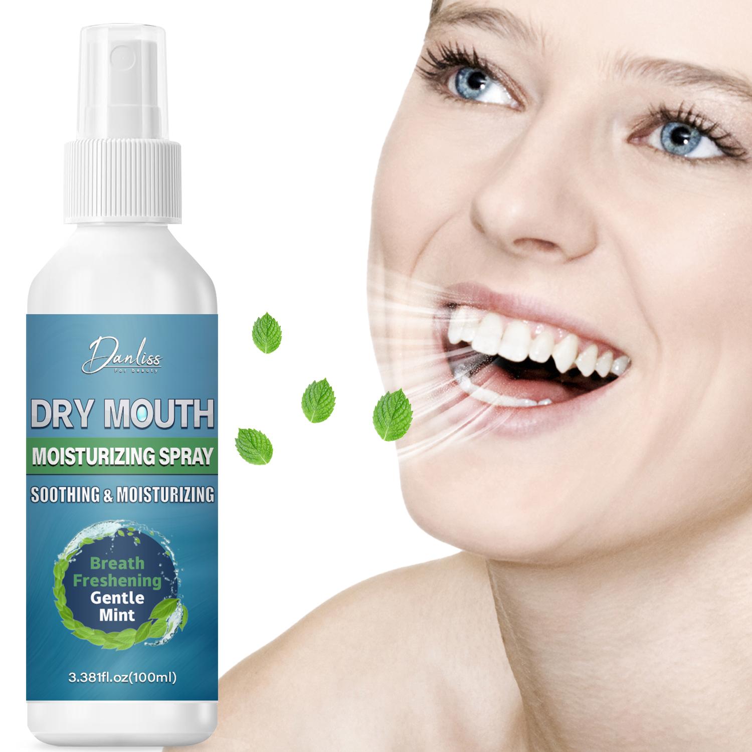 

Dry Mouth Moisturizing Spray-Keep Fresh And Pleasant-Effectively Alleviatees Dry Mouth-Freshens Breath, 100ml