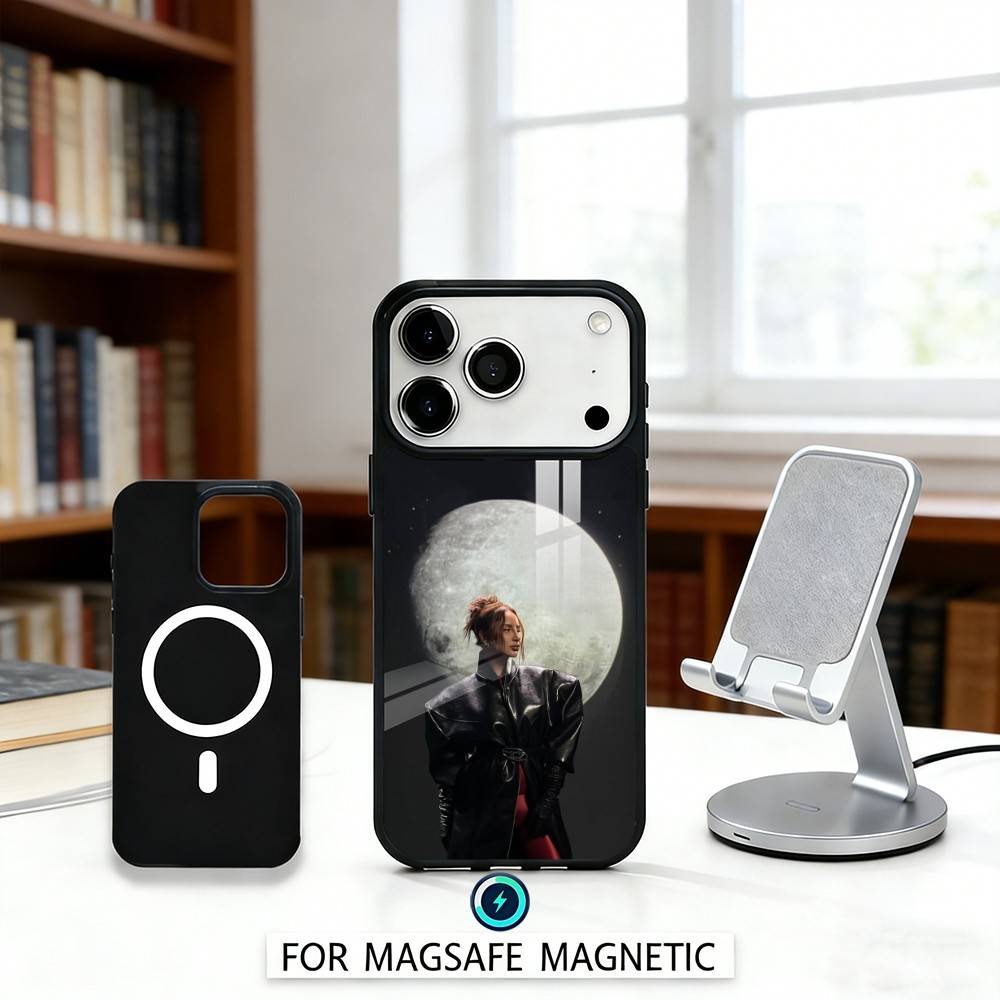 Anna Singer Asti Phone Case Magnetic For iPhone17 16 15 14 13 12 Pro Max For Magsafe Wireless Charging Cover