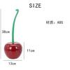 Cherry Toilet Brush, Home Long Handled Soft Bristled Toilet Brush, Creative Plastic Cleaning Brush, Toilet Brush Set