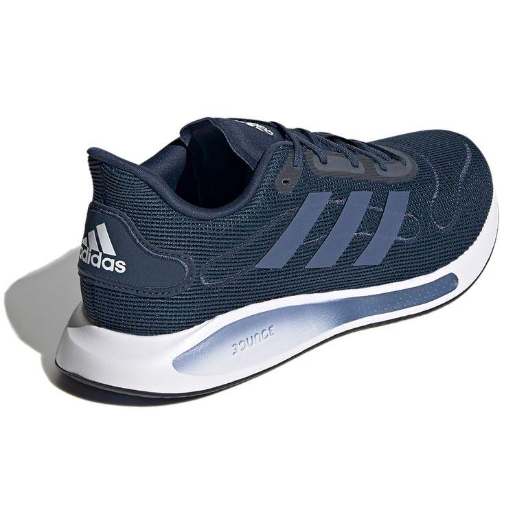 Adidas Galaxar Run Comfortable Sports Breathable Low-Top Casual Running Shoes Men Sneakers Blue White FX6887
