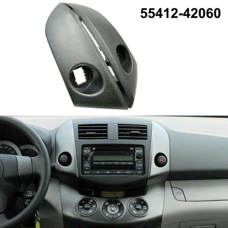 Car Center Dashboard Instrument Cluster Finish Panel Trim for 55412-42060 55413-42070 55412-42060-B0 55413-42070-B0 2pcs