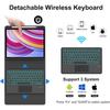 Redmi Pad Pro 12.1 Case: Backlit Bluetooth Keyboard with Pen Slot for Xiaomi PocoPad