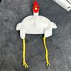 Festival Turkey Hat Knitted Beanies with 3D Chick Warm Cotton Hat Cartoon Headwear for Parents Kids Thanksgiving Hat