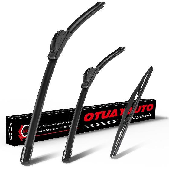 OTUAYAUTO 22"+22" Windshield Wiper Blades Replacement for Chevrolet Silverado 1500 2500 3500 1999-2006 2019-2024 Front Window Wiper Fit Factory