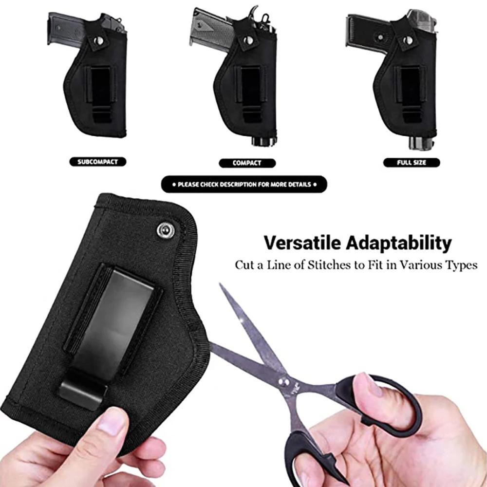 1Pcs Concealed Carry Holster Clip Waistband For Airsoft Pistol Handguns Right Left Hand Draw Compatible