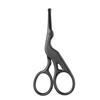 Round Stainless Head Steel Nose Hair Scissors Stork Type BeautyScissors For Eyebrows Nose Hair Beard Ear Hair Eyebrow Scissor