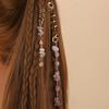 Dreadlock Beading Jewelry Ethnic Anti-slip Individual Natural Stone Vintage Style Hair Decoration Alloy Twirled Braided Hair Headgear Hair Accessory