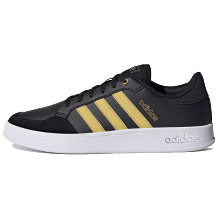 Adidas Neo Breaknet Retro Casual Low-Top Sneakers Men Sneakers Black Yellow FZ3269